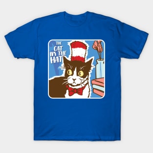 Cat in Hat Book Character T-Shirt